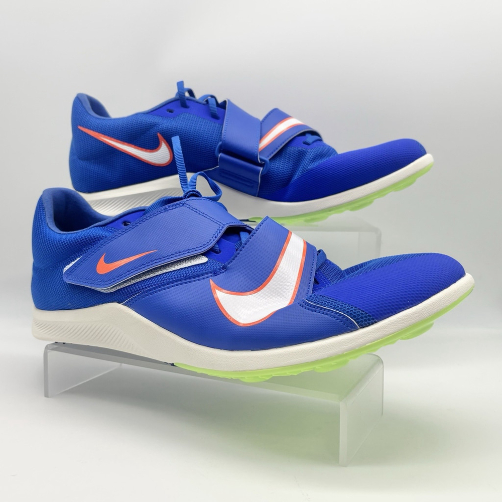 Nike Zoom Rival Racer Blue Orange Lime Blast Track Shoes-US‎ Men's 9.5 NEW